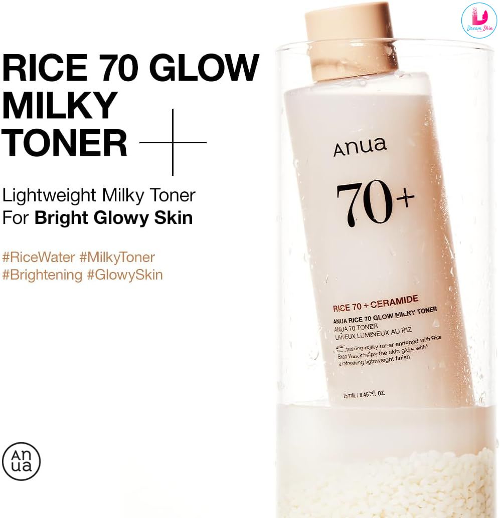 Anua Rice 70 Glow Milky Toner Mini 40ml